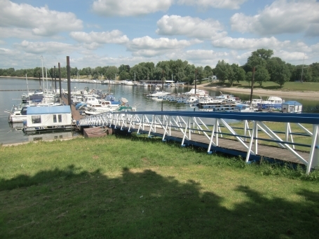 Rees : Reeserward, Yachthafen Rees am Mahnensee